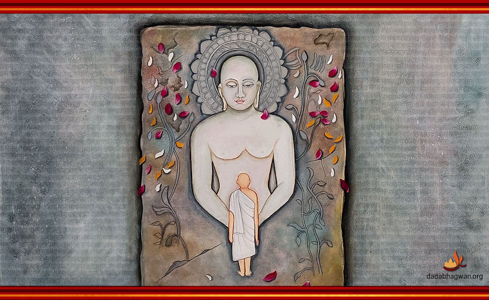 Sacred portrait of Pushpadanta Bhagwan — Suvidhinatha